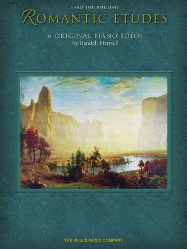 ROMANTIC ETUDES - 6 EARLY    INTERMEDIATE PIANO SOLOS