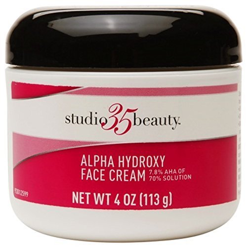 Studio 35 Beauty Alpha Hydroxy Acid Aha Face Cream 4oz Fresh Stock New Packaging!