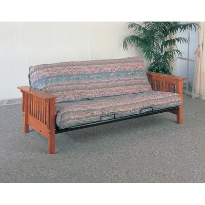 Crane Mission Style Futon Solid Oak
