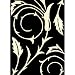 Mythology Rug - Black/ White (5'x7'3")
