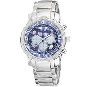 Akribos Diamond Mens Watch