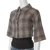 Apparel : Have Brand Plaid Pattern 3 Button Jacket