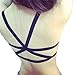 DREAGAL Criss Cross Cutout Bralette Seamless Bra Padded Sports Bra Workout