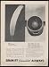 1962 Braniff Airways Feather Turbojet Engine Print Ad (10421)