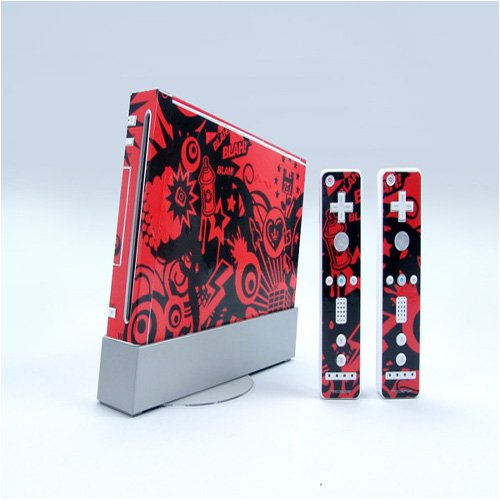 Wii Dual Colored Skin Sticker,Wii0620-11