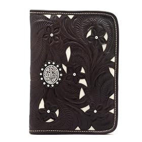 American West Lady Lace (Chocolate) Collection Dayplanner Address Book
