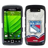 New York Rangers - Away Jersey design on BlackBerry Torch 9850 9860 Hard Case
