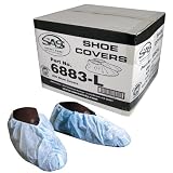 SAS Safety 6883-L Polypropylene shoe covers, Box of 150 pairs