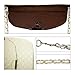 Fashion Story Women Shoulder Bag Clutch Quilting Handbag Purse Hobo Messenger (Beige)