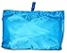 Adult Waterproof Coverall Bib with Catch-All Pocket and Carrying Case, Blue