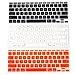 The Friendly Swede Bundle of 14 Colorful Semi-Transparent Silicone Keyboard Skins/Covers for Apple MacBook Air 11-Inch + XXL Cleaning Cloth in Retail Packaging