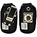 Turtleback Kyocera DuraXV, DuraXA Flip Phone Fitted Case - Made in USA (Black Nylon / Rotating Metal Clip)
