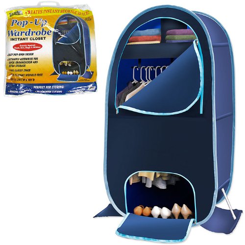 Pop-up Wardrobe Instant Closet - Protects Your Clothes