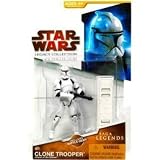 STAR WARS SAGA LEGENDS NO SL04 CLONE TROOPER ATTACK OF THE CLONES ACTION FIGUREIMAGE