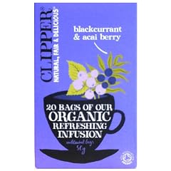 Klipper organischen Infusion Johannisbeere & Acai-Beere 20 Beutel