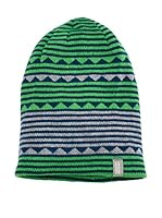 Icebreaker Merino Gorro Lana Atom (Verde / Gris)
