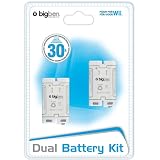 Kit de 2 batteries 1200mAh pour Wii Remotepar Big Ben