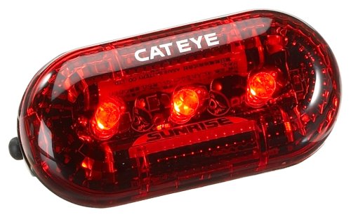 CATEYE Batterielampe hinten TL-LD 130, rot