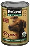 Pet Guard Organic Vegeterian Adult Dog Food, 12.7-Ounce Cans (Pack of 6)