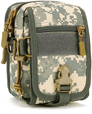 Protector Plus Military Tactical MOLLE Phone Pouch Waist Belt Bag Pack Gear Messenger Shoulder Saddlebag ( ACU Camouflage)