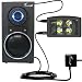 10 Watt Battery Powered Portable Amplified Audio Speaker with Dual charger also charges the Maylong FD-435 GPS For Dummies