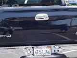 Ford F-150 1997 - 2003 / F-250 Super Duty 1999 - 2006 / Sport Trac 1997 - 2003 (with Lock) Truck Chrome ABS Tailgate Handle Insert Accent Valutrim
