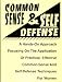 Common-Sense & Self-Defence