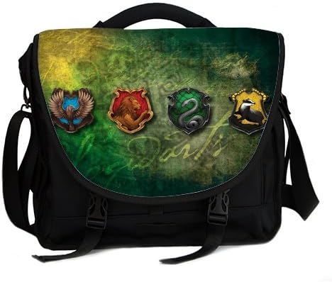Custom Harry Potter Durable Oxford Fabric Zipper Laptop Bag CRLPB41