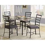 Kirvin Dining Table in Black