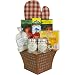 Hearty Soup Gourmet Gift Basket for Cooks with 2 Tins of Spice