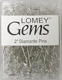 Oasis Lomey Gems Crystal Diamante Corsage Pins pk/100