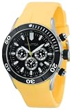 Nautica Men's N16536G NSR 01 Yellow Resin Strap Chronograph Watch