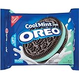 Oreo Mint Crème Oreo Cookie, 15.25-Ounce Packages (Pack of 4)