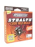 Spiderwire Stealth Code Red Braid Line 15lb 300 Yd New