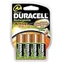 Duracell Akku Active Charge Mignon AA (HR6) 1,2V 2.000 mAh im 4er Pack