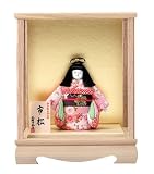 雛人形 一秀 木目込人形 市松人形 ケース飾 浮世人形 女の子A【2009年新作雛人形】