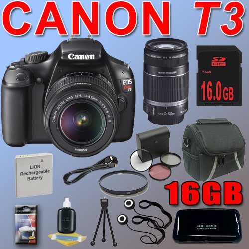 Canon EOS Rebel T3 Digital SLR Camera (1100D) 
