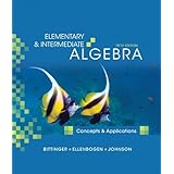 elementary  intermediate algebra concepts and applications 5th edition