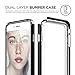 elago iPhone 7 case, [Evo Bumper][Black] - [Superior Edge Protection][Dual Layering][Durable Hardshell]