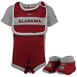 Nike Alabama Crimson Tide Infant Crimson Three Piece Gift Set