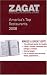 Book Zagat 2008 America's Top Restaurants Dining Journal