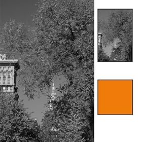 Hoya 72mm Orange Multi Coated Glass Filter