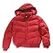 New Way - Womens Chevron Quilt Winter Jacket, Red (Size M)