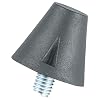 Markwort Football Cleats 5/8-Inch Poly Tip External Post Thread (100 pieces in each bag)