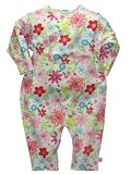 Flower Show Coverall by Zutano - Multi-colored - 0-6 Mths