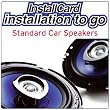 InstallerNet Standard Car Speaker eInstallCard (Delivered via Email)