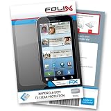 FoliX FX-Clear Displayschutzfolie für Motorola DEFY - Displayschutz kristallklar!