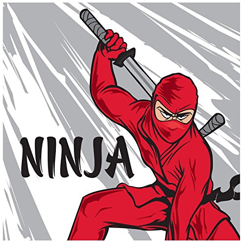 Party Destination 230084 Ninja Warrior Party Lunch Napkins