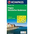 Hegau, Westlicher Bodensee: Wander- und Bikekarte mit Panorama. 1:50.000