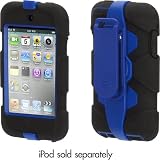 Survivor Case for 4th-generation Apple Ipod Touch - Black/blue